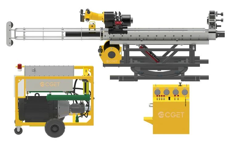 U800 Series Portable Hydraulic Drilling Rig--CGEGTECH