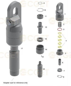 25K Universal Water Swivel