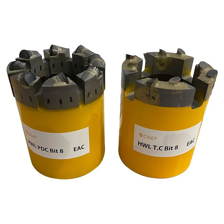 Rock Cutting Tool 8 1/2inch Polited Cutter PDC Drill Bit of Oil and Gas Drill Rigs