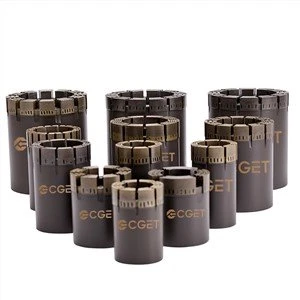 What is the rock breaking mechanism of diamond core drill bit